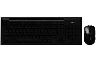 Rapoo - 8200P - Wireless Mouse and Keyboard Deskset Rapoo - 8200P - Wireless Mouse and Keyboard Deskset